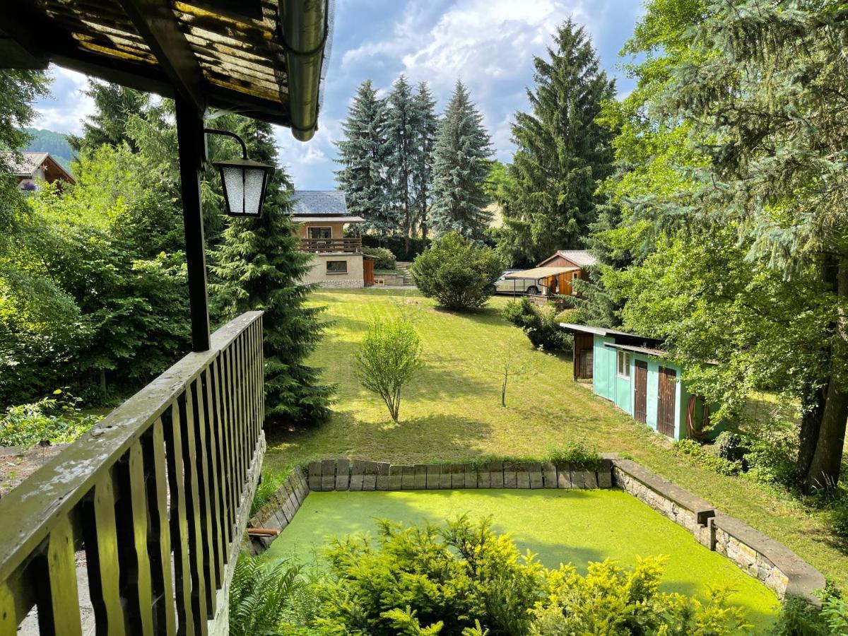 فيلا Residenz Waldfrieden Garnsdorf المظهر الخارجي الصورة